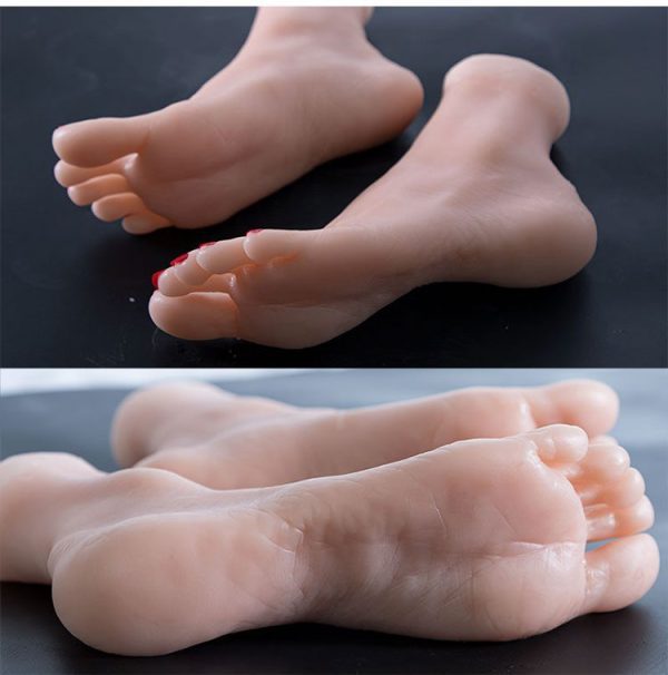 Realistic Silicone Foot Model with Love Tunnel - Image 5