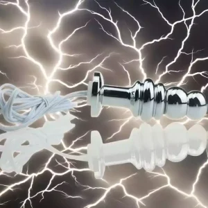 Electroshock Metal Anal Plug | E-Stim Ready Butt Plug