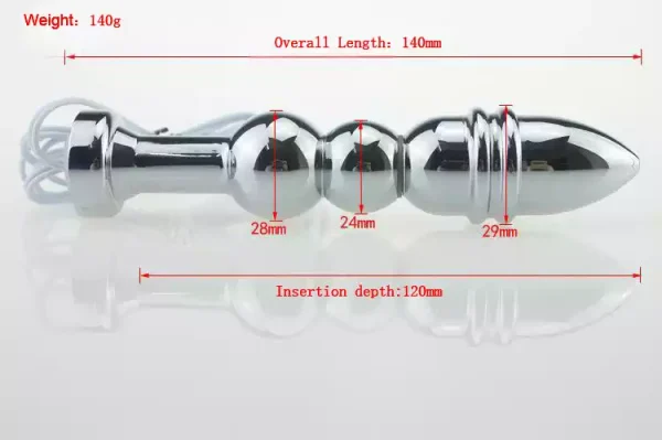 Electro Metal Anal Plug - Image 9