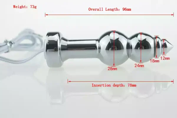 Electro Metal Anal Plug - Image 10