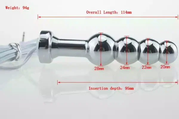 Electro Metal Anal Plug - Image 11