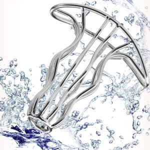 Medical-Grade Dual-Section Hollow Anal Plug